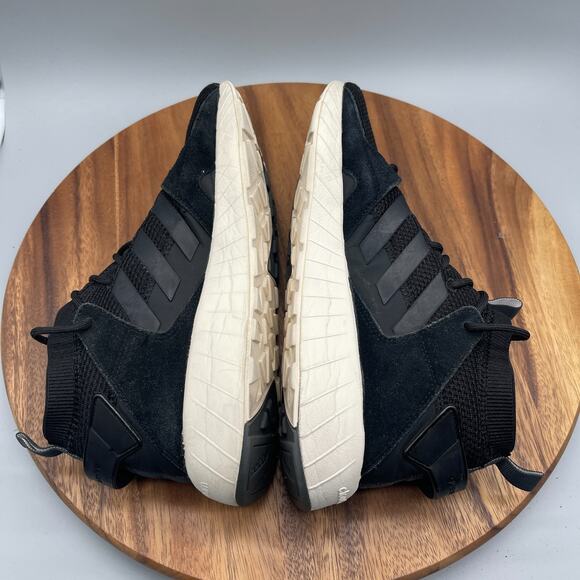 Adidas QuestarStrike Cloudfoam Mid Running Shoes Mens 10 Core Black Walking Gym - Picture 6 of 8